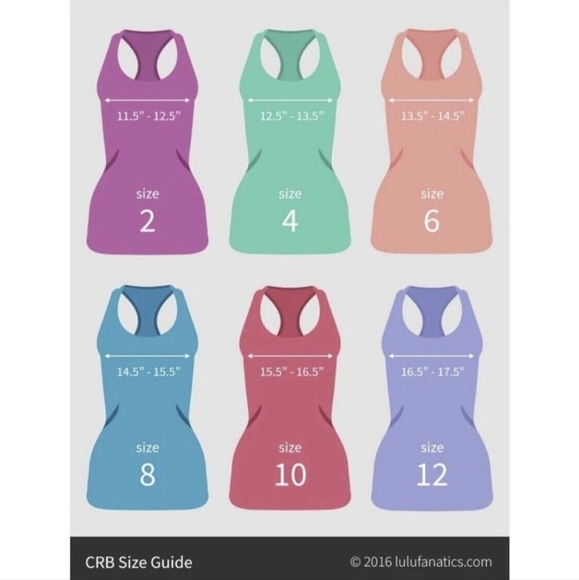 Lululemon Cool Racerback Tank Top Seven Wonders Multi Color Blue/Green Sz 8 - Picture 9 of 9